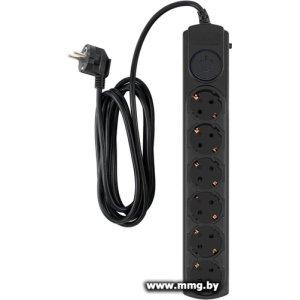IPPON BK-6-EU-5-10-B (5м, 6 розеток, черный)