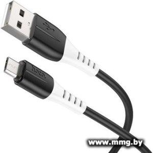 Кабель Hoco X82 USB Type-A - microUSB (1 м, черный)