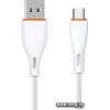 Кабель EOFE AC21 USB Type-A - USB Type-C (1 м, белый)