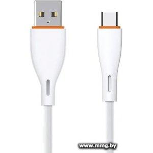 Кабель EOFE AC21 USB Type-A - USB Type-C (1 м, белый)