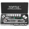 Набор трещотка с головками Toptul GCAD1802 18 предметов