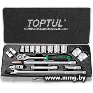 Купить Набор трещотка с головками Toptul GCAD1802 18 предметов в Минске, доставка по Беларуси