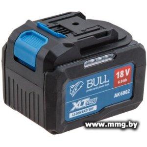 Аккумулятор Bull AK 6002 (18В/6 Ah) 1329597