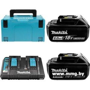 Makita BL1860B + DC18RD 198080-9 (40В/6 Ah + 7.2-18В)