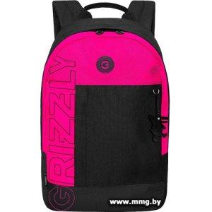 Рюкзак Grizzly RXL-427-2 (черный/розовый)