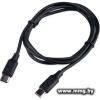 Кабель Cablexpert CC-USB2-CMCM-60-1M (1 м, черный)