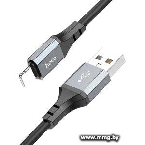 Кабель Hoco X86 USB Type-A - Lightning (1 м, черный)