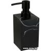 Дозатор Perfecto Linea Marble 35-000011 (черный)
