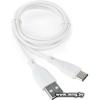 Кабель Cablexpert CCB-USB2-AMCMO1-1MW (1 м, белый)