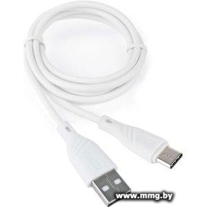Купить Кабель Cablexpert CCB-USB2-AMCMO1-1MW (1 м, белый) в Минске, доставка по Беларуси