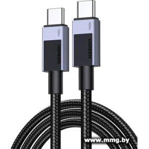 Кабель Ugreen L512 45063 Type-C - Type-C (1 м, черный)