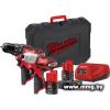 Milwaukee M12 M12BPP2B-421C 4933443497 (шуруповерт, винтовер