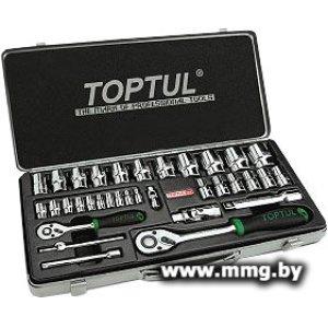 Набор трещотка с головками и битами Toptul GCAD3402 34 предм