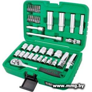 Набор трещотка с головками и битами Toptul GCAI3902 39 предм