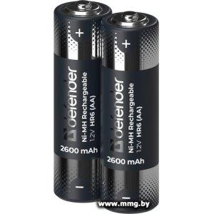 Купить Аккумулятор Defender HR6-2BL 2600 mAh AA (56512) в Минске, доставка по Беларуси
