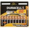 Батарейка DURACELL Basic AAA LR03 18 шт