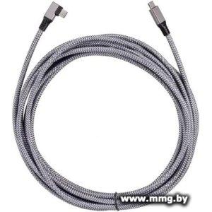 Кабель VCOM CU414M-5M USB Type-C - USB Type-C (5 м, серый)