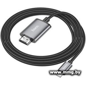 Кабель Hoco UA27 Lightning - HDMI (2 м, черный)