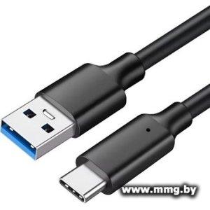 Кабель Zarrumi USB Type-C - USB Type-A PD 60W (1.5 м, черный)