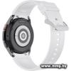 Ремешок Rumi Classic силиконовый для Samsung Galaxy Watch4/5/6 (20 мм, белый)