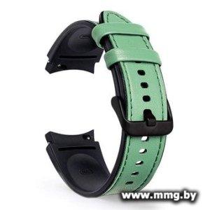 Ремешок Rumi Comfort гибридный для Samsung Galaxy Watch4/5/6 (20 мм, бирюзовый)