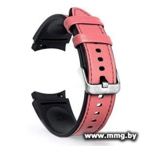 Ремешок Rumi Comfort гибридный для Samsung Galaxy Watch4/5/6 (20 мм, розовый)