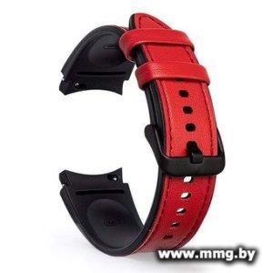 Ремешок Rumi Comfort гибридный для Samsung Galaxy Watch4/5/6 (20 мм, зеленый)