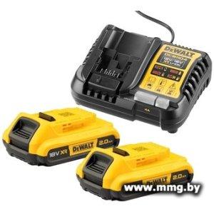 DeWalt DCB1104D2-QW (18В/2x2 Ач + 12/18В)