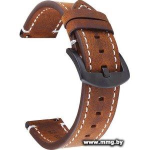 Купить Ремешок Rumi кожаный Leather GT3 22 мм (темно-коричневый) в Минске, доставка по Беларуси