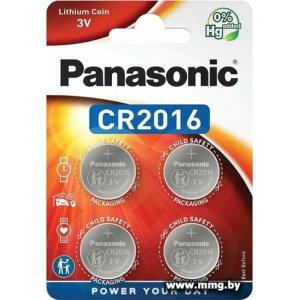 Батарейка Panasonic CR2016 CR-2016EL/4B (4 шт)