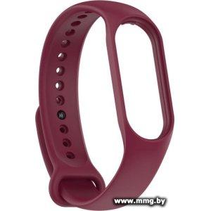 Ремешок Rumi силиконовый для Xiaomi Smart Band 7 (бордовый)