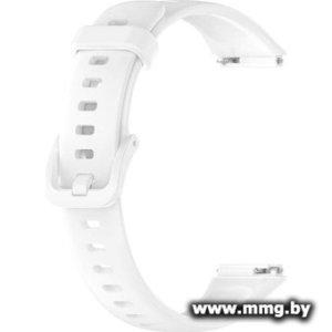Купить Ремешок Rumi силиконовый для Huawei Band 7 (белый) в Минске, доставка по Беларуси