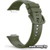 Ремешок Rumi силиконовый для Huawei Watch FIT 2 (темно-зеленый)