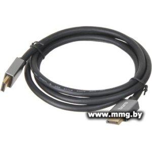 Кабель Buro BHP-DPP-1.4-1.5G (1.5 м, черный)