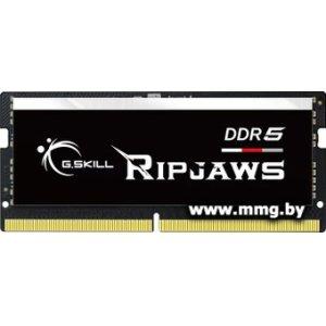 SODIMM-DDR5 16Gb PC5-38400 Ripjaws F5-4800S4039A16GX1-RS