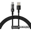 Кабель Baseus P10373002111-00 USB Type-A - USB Type-C (1 м, черный)