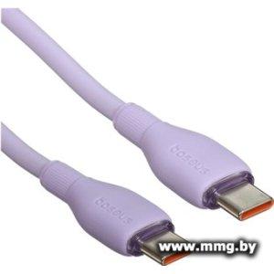 Кабель Baseus P10355702511-B3 100W USB Type-C - USB Type-C (1.2 м, фиолетовый)