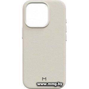 Чехол Magssory Eco Leather Case Ivory для iPhone 16 Pro CLT028i