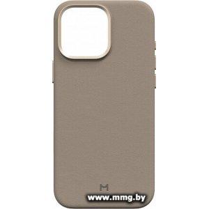 Чехол Magssory Eco Leather Case Latte для iPhone 16 Pro Max CLT029l