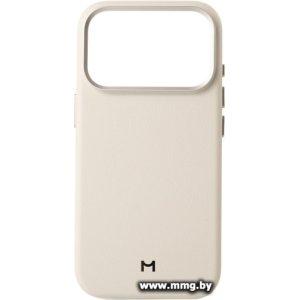 Чехол Magssory Eco-Leather Case для iPhone 17 Pro Ivory CLT044i