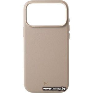 Чехол Magssory Eco-Leather Case для iPhone 17 Pro Max Latte CLT045l