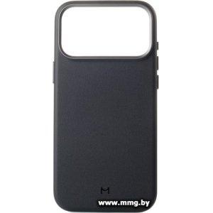 Чехол Magssory Eco-Leather Case для iPhone 17 Pro Max Midnight CLT045m