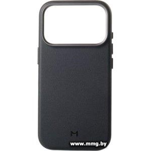Чехол Magssory Eco-Leather Case для iPhone 17 Pro Midnight CLT044m