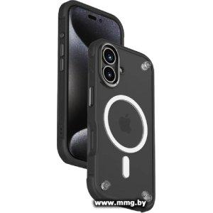 Чехол Momax CaseForm Air MagSafe для iPhone 16 MUAP24SD (черный)