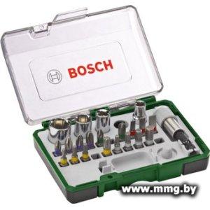 Набор трещотка с головками и битами Bosch Promoline 2607017160 27 предметов