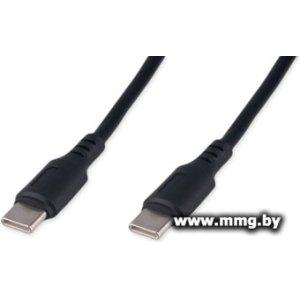 Кабель Cablexpert CC-USB2-CMCM-100-1.8M USB Type-C - USB Type-C (1.8 м, черный)