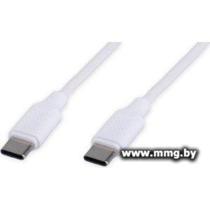 Кабель Cablexpert CC-USB2-CMCM-60-1.8M-W USB Type-C - USB Type-C (1.8 м, белый)
