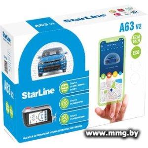 Автосигнализация StarLine A63 V2 2CAN+2LIN ECO