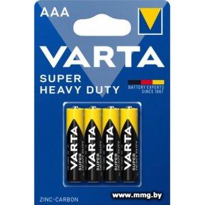 Купить Батарейка Varta Super Heavy Duty AAA (4 шт) в Минске, доставка по Беларуси