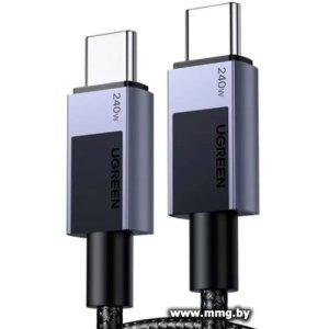 Кабель Ugreen L513 45067 USB Type-C - USB Type-C (1 м, черный)